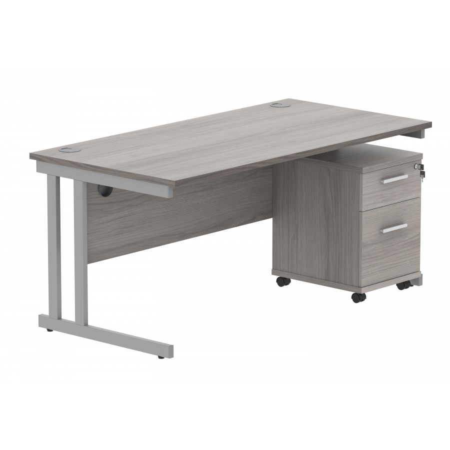Core Desk With Underdesk Pedestal